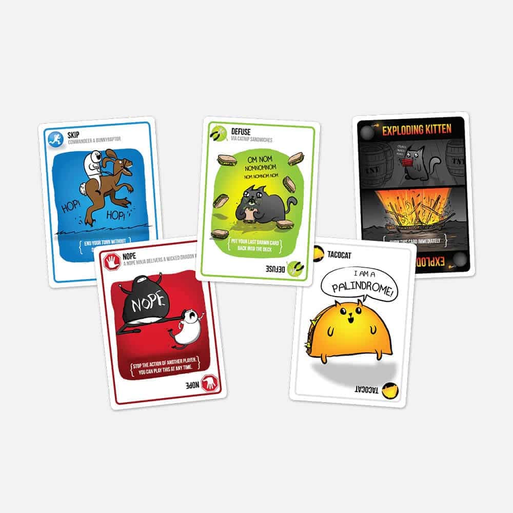 Družabna igra Exploding Kittens (slovenska izdaja)