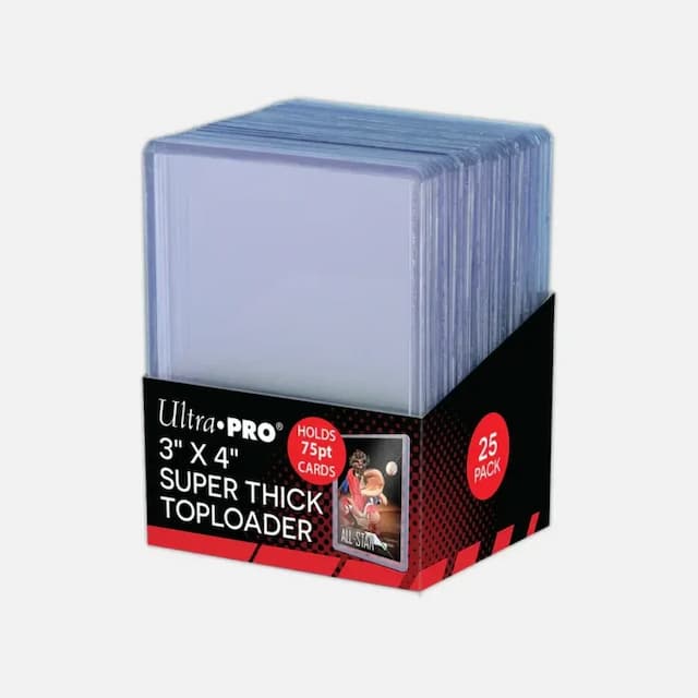 Ultra PRO Toploader (zaščitni ovitki - TRDI) Super Thick 3"x4" 75pt (25 kosov)