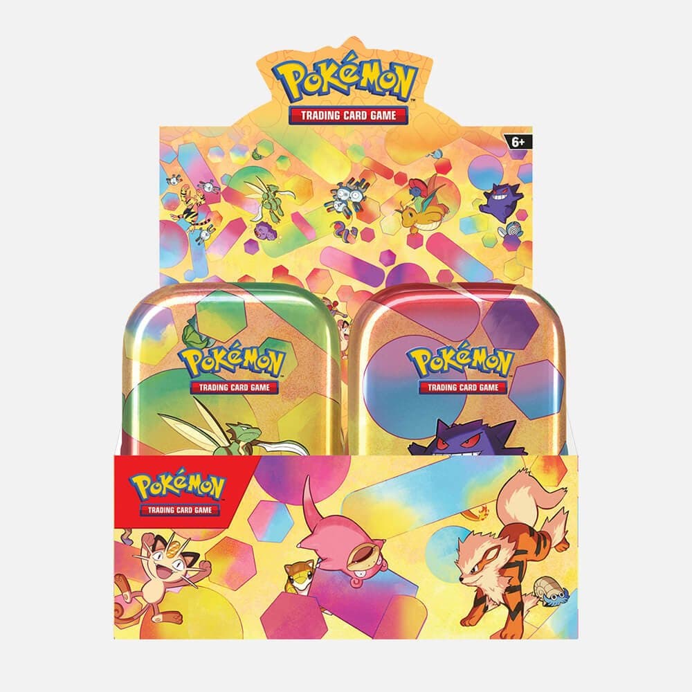 Pokémon karte 151 Mini Tins (komplet 10 škatljic)