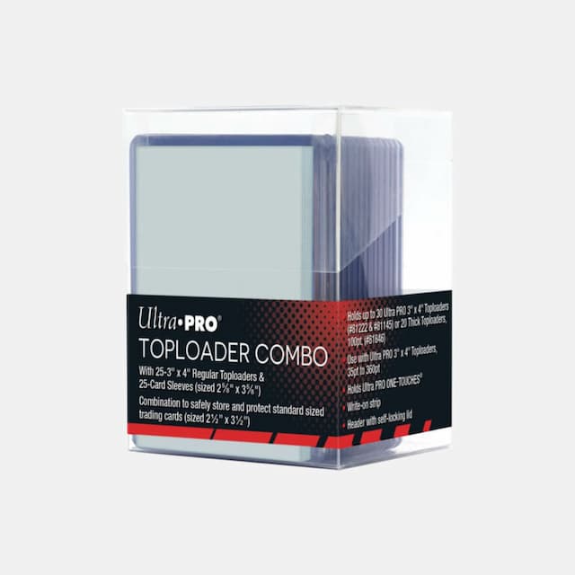 Ultra PRO Toploader (Zaščitni ovitki - Trdi) Combo (25 Število ovitkov)