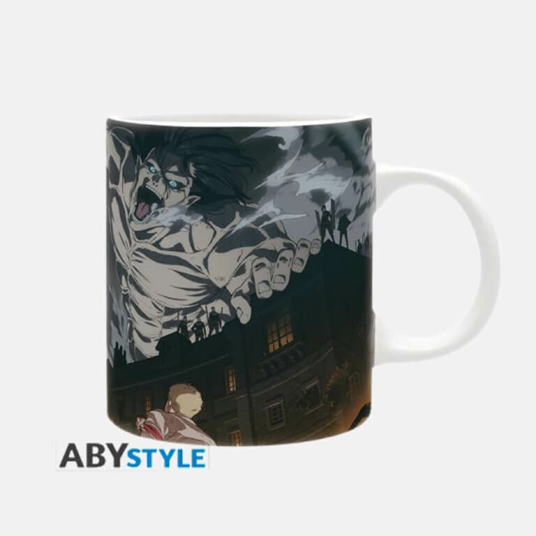 Skodelica Attack on Titan Key Art Season 4 (320ml)