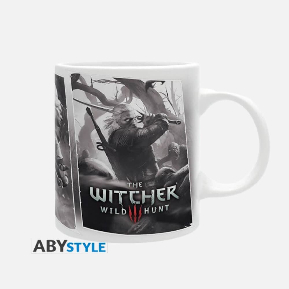 Skodelica The Witcher Geralt, Ciri and Yennefer (320ml)