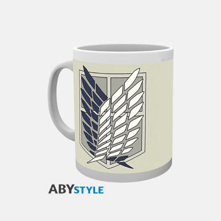 Skodelica Attack on Titan Badge (320ml)
