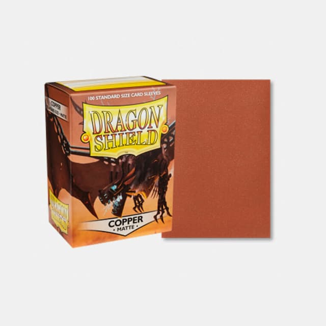 Dragon Shield (DS): Standard Matte bakreni ovitki (100 kosov)