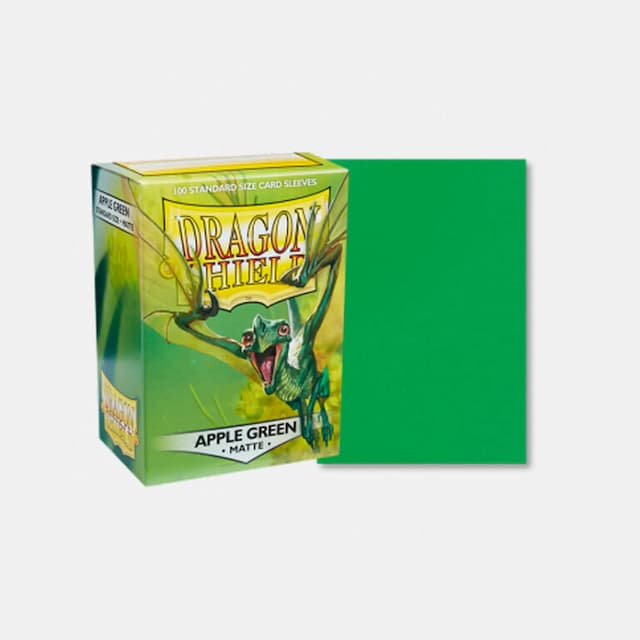 Dragon Shield (DS): Standard Matte zeleni ovitki (100 kosov)