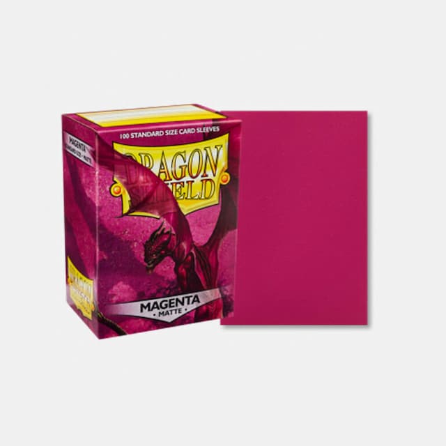 Dragon Shield (DS): Standard Matte magenta ovitki (100)