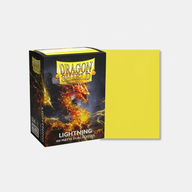 Dragon Shield (DS): Matte Dual Lightning ovitki (100)