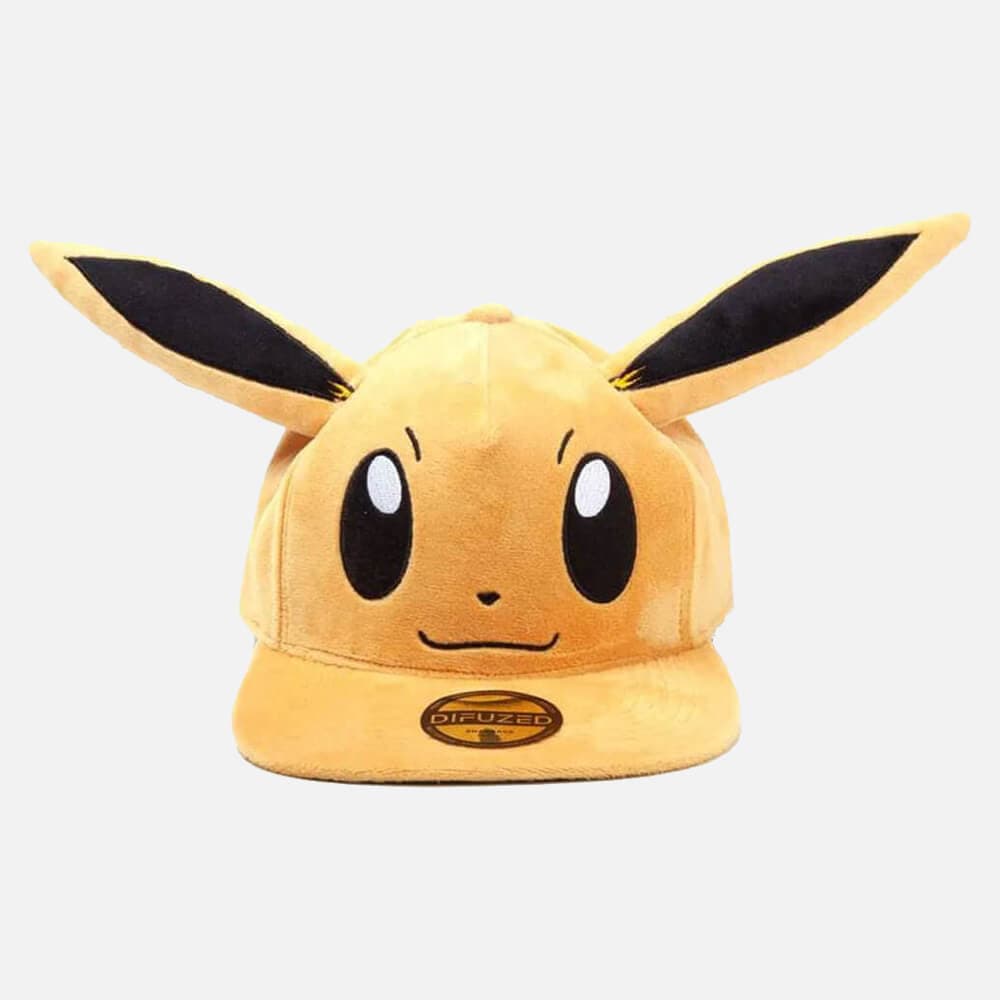 Pokémon plišasta kapa s šiltom Eevee