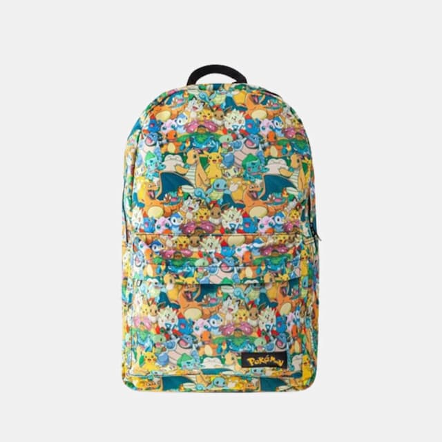 Pokémon torba karakterji po celotni torbi