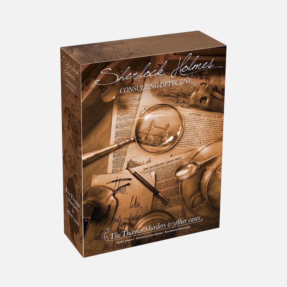 Družabna igra Sherlock Holmes Consulting Detective: The Thames Murders & Other Cases