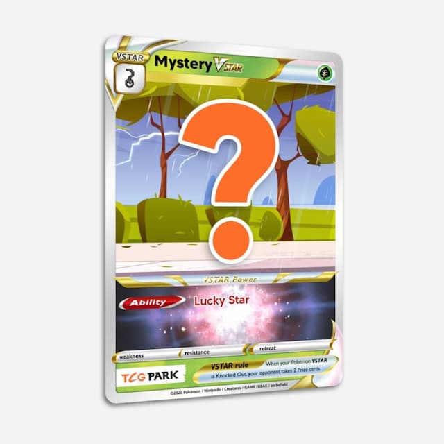 Naključna Pokémon VSTAR karta – Pokémon TCG posamezna karta