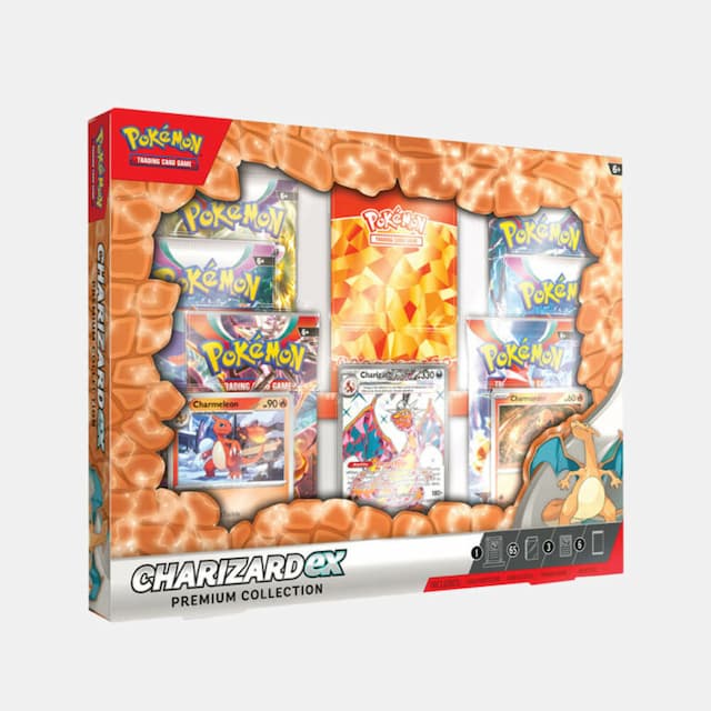 Pokémon karte Charizard EX Premium Collection Box