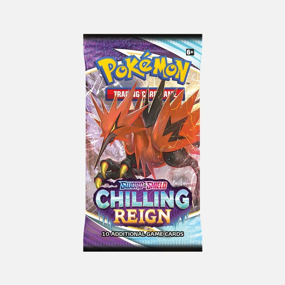 Pokémon karte Chilling Reign Booster Paketek (Pack)