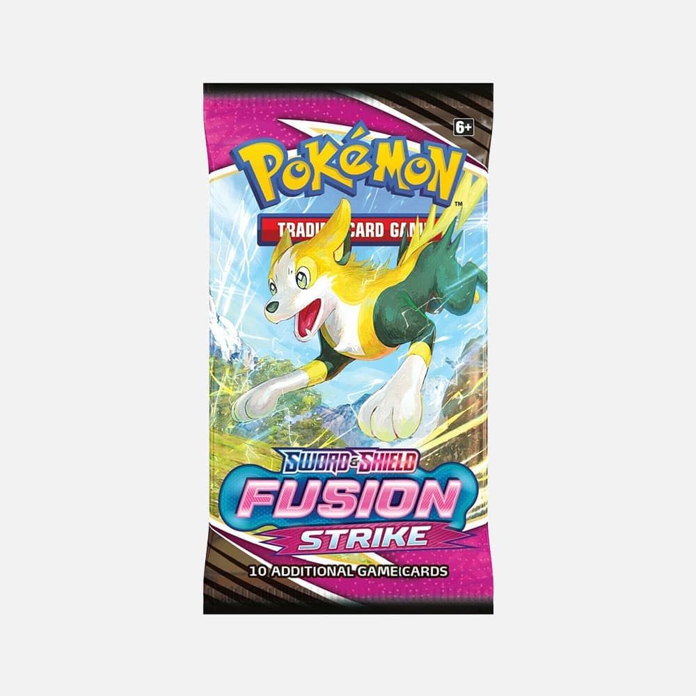 Pokémon karte Fusion Strike Booster Paketek (Pack)