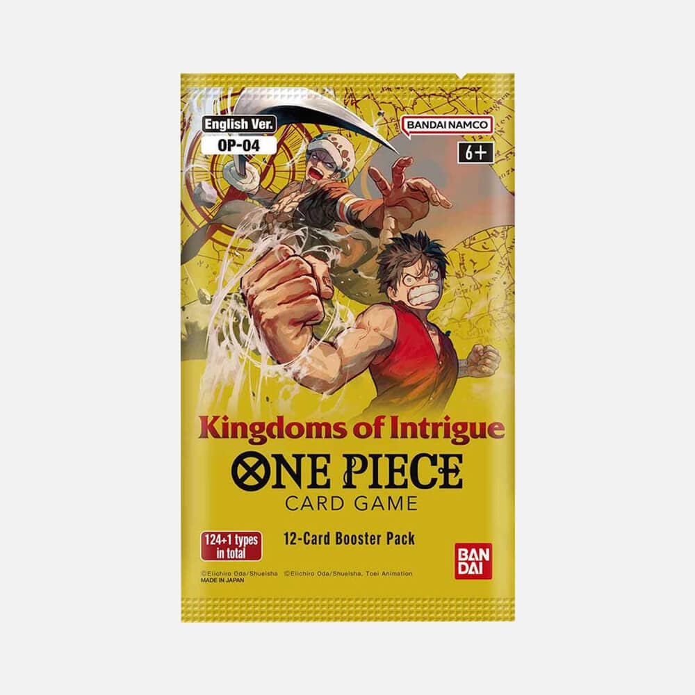 One Piece karte Kingdoms Of Intrigue Booster paketek (pack)