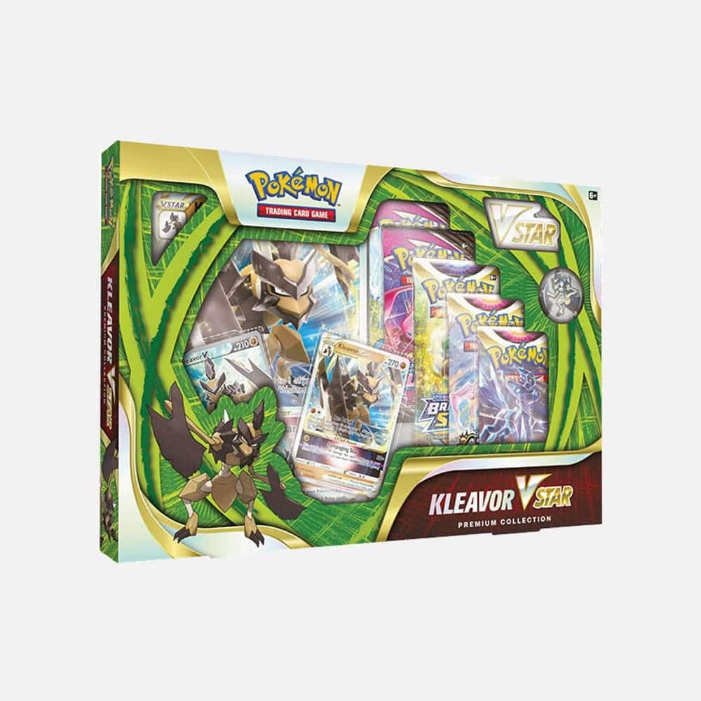 Pokémon karte Kleavor VSTAR Premium Pin Collection