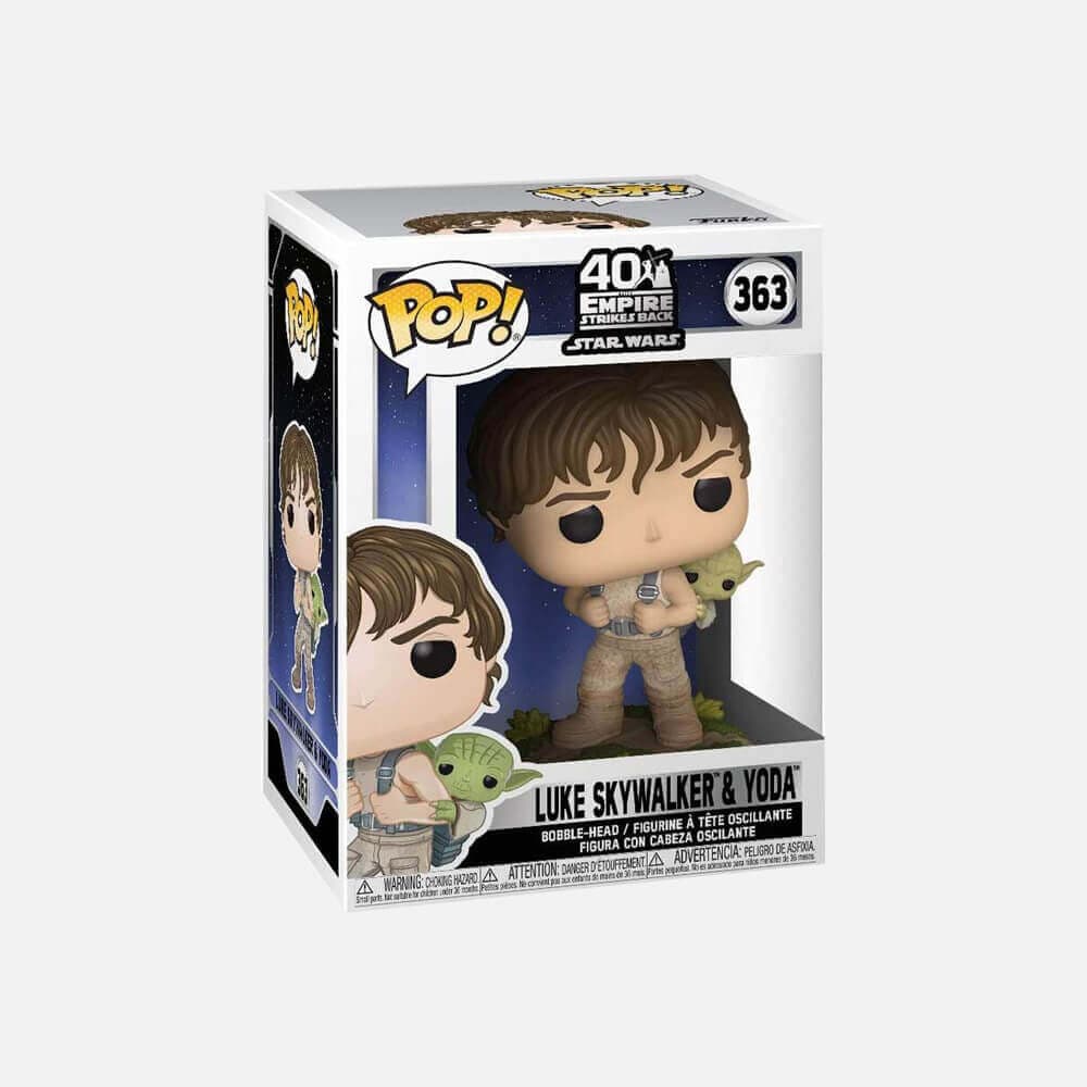 Funko Pop! Star Wars Training Luke with Yoda figura