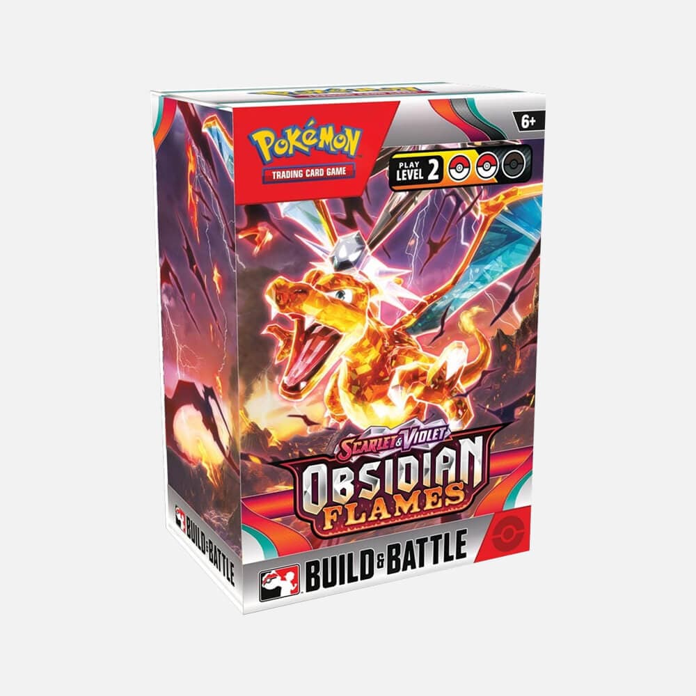 Pokémon karte Obsidian Flames Build and Battle Box