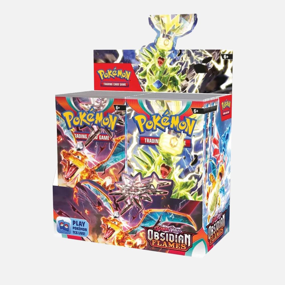 Pokémon karte Obsidian Flames Booster Box