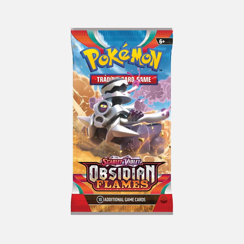 Pokémon karte Obsidian Flames Booster Paketek (Pack)