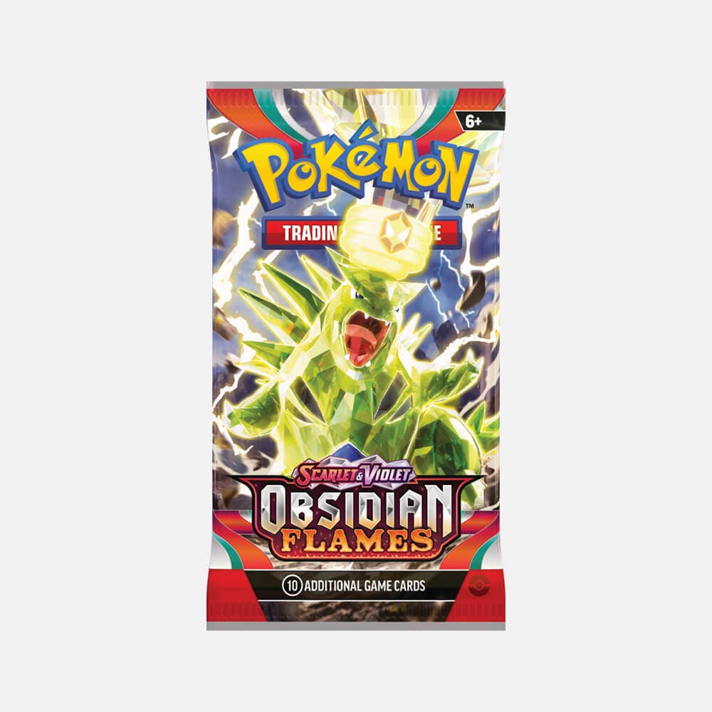 Pokémon karte Obsidian Flames Sleeved Booster Paketek (Pack)