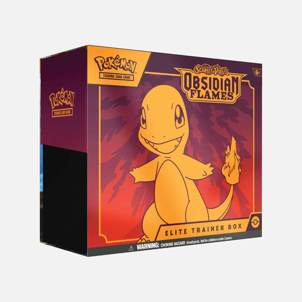 Pokémon karte Obsidian Flames Elite Trainer Box (ETB)