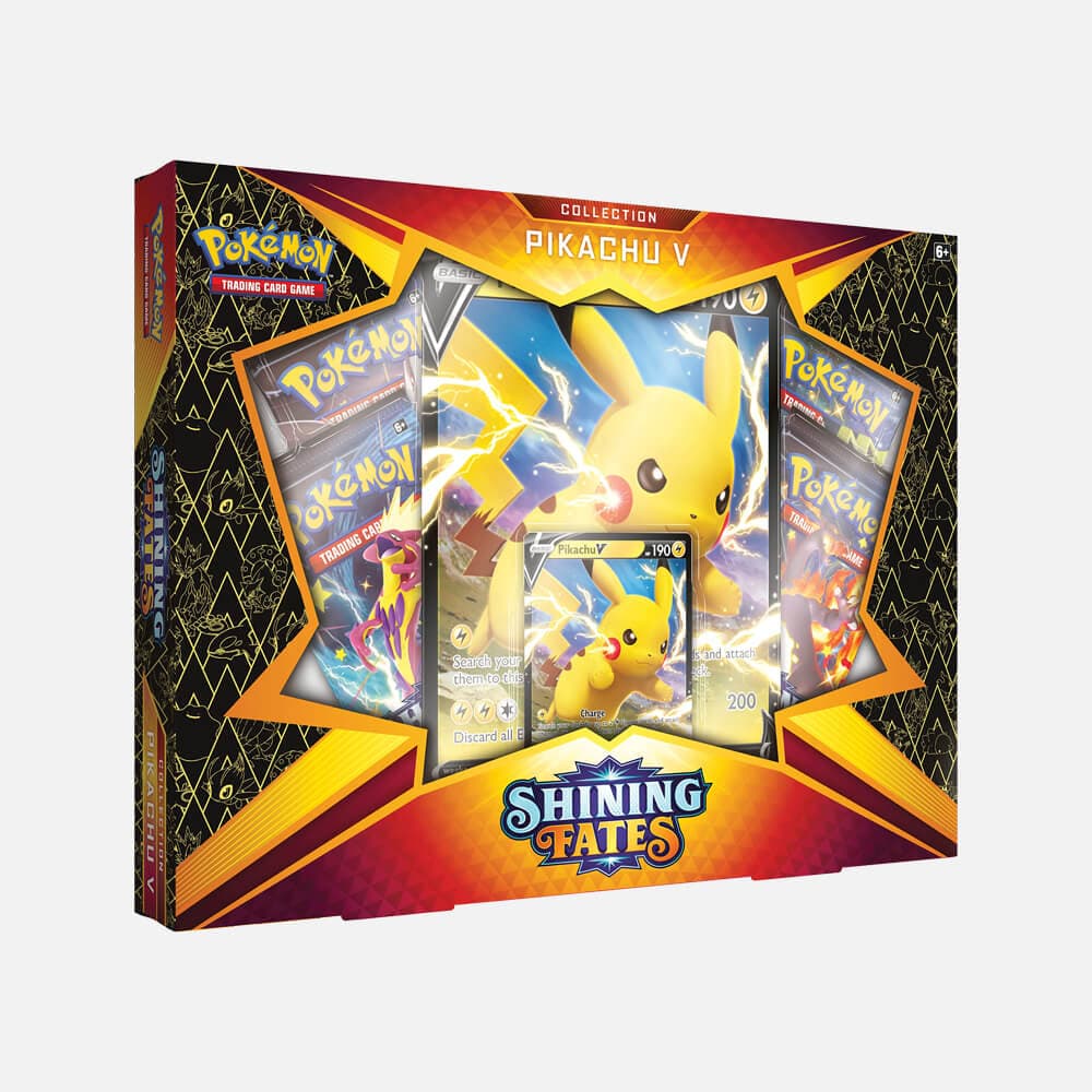 Pokémon karte Shining Fates Pikachu V Box