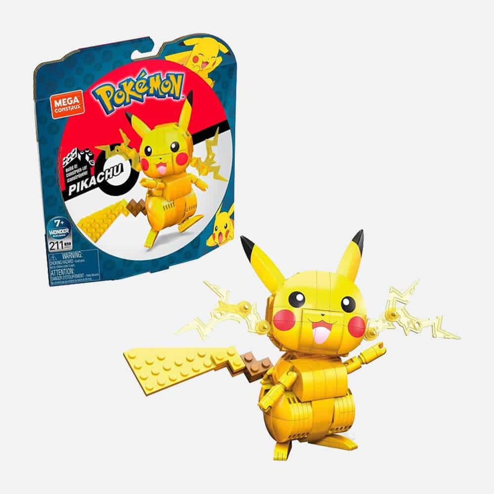 Pokémon karte Medium Pikachu - MATTEL Mega Construx