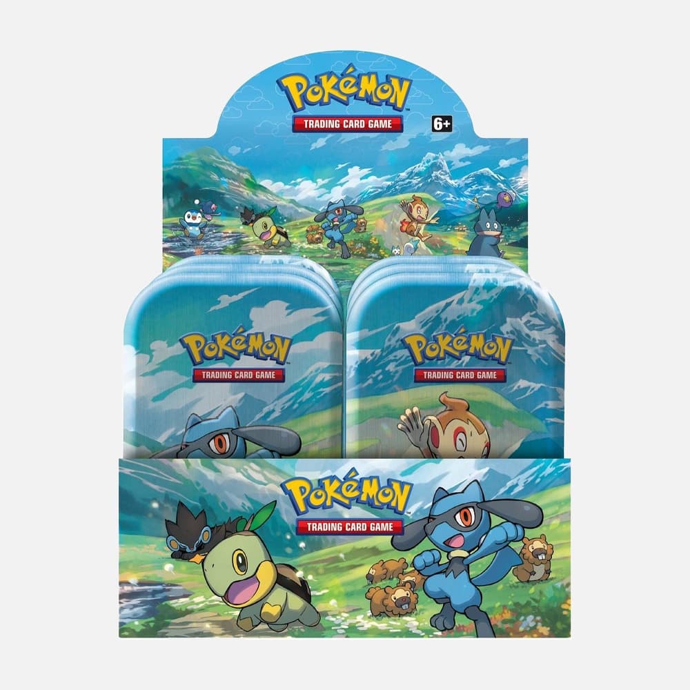 Pokémon karte Sinnoh Stars Mini Tin 2022 (komplet 10 škatljic)