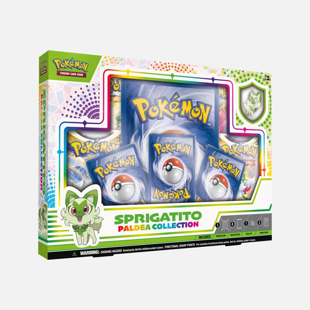 Pokémon karte Pokémon Paldea Pin Box - Sprigatito
