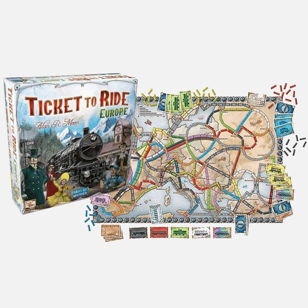 Družabna igra Ticket to Ride Europe