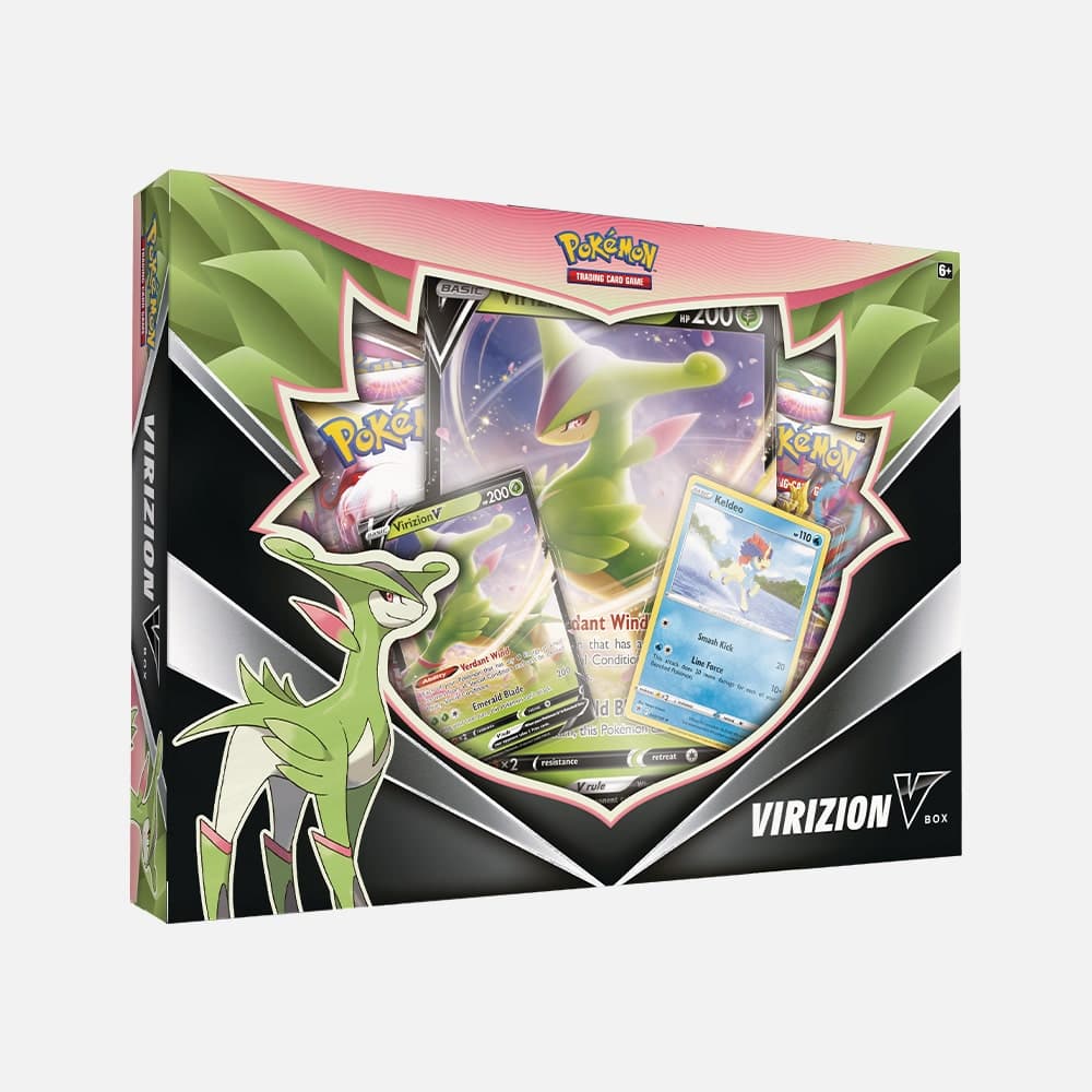 Pokémon karte Virizion V Box