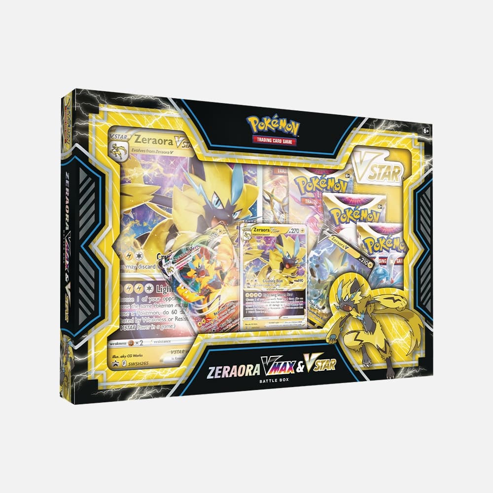 Pokémon karte Zeraora VSTAR - VMAX Battle Box