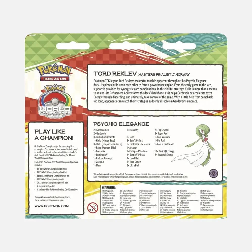 Pokémon karte 2023 World Championship Deck - Tord Reklev