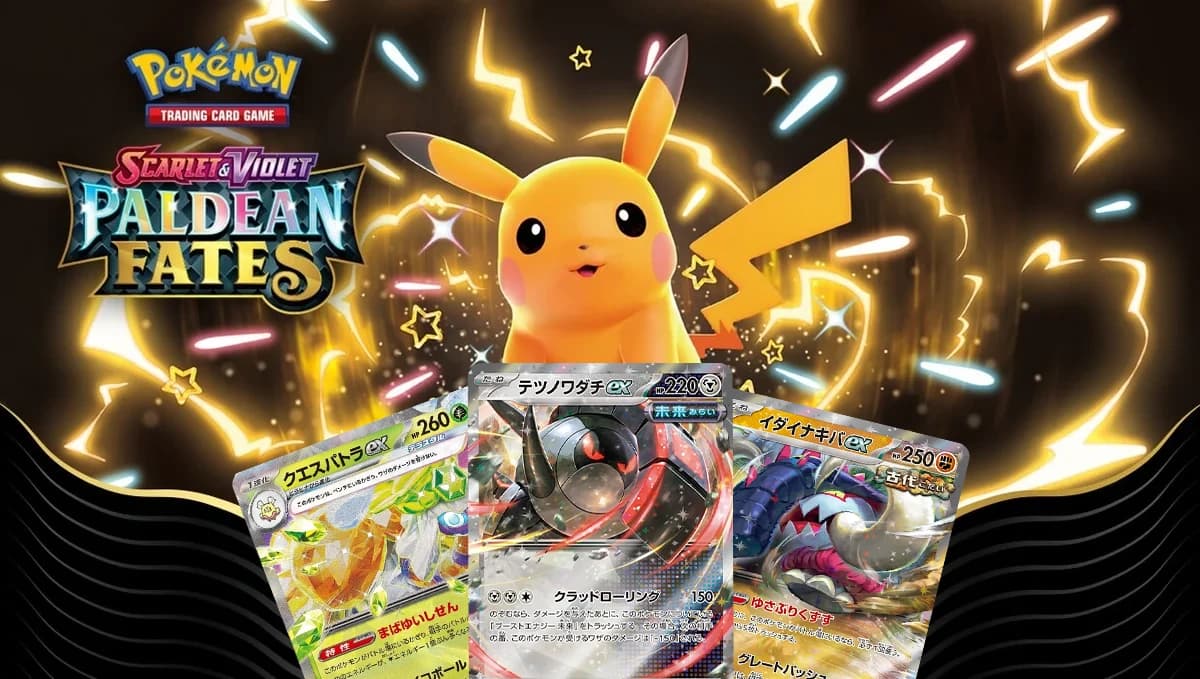 Pregled novih Pokémon ex kart iz seta Paldean Fates