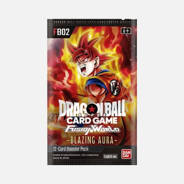 Dragon Ball Super karte Blazing Aura (FB02) Booster Paketek (pack)