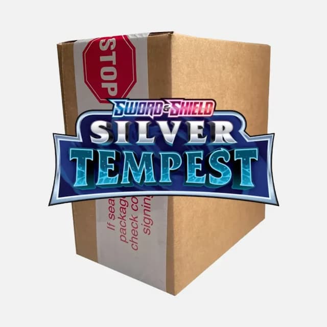Pokémon karte Silver Tempest Sleeved Booster Paketek - Case (24 packs)