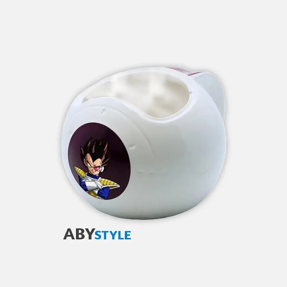 Skodelica Dragon Ball Heat Change: Vegeta Spaceship 3D (500ml)