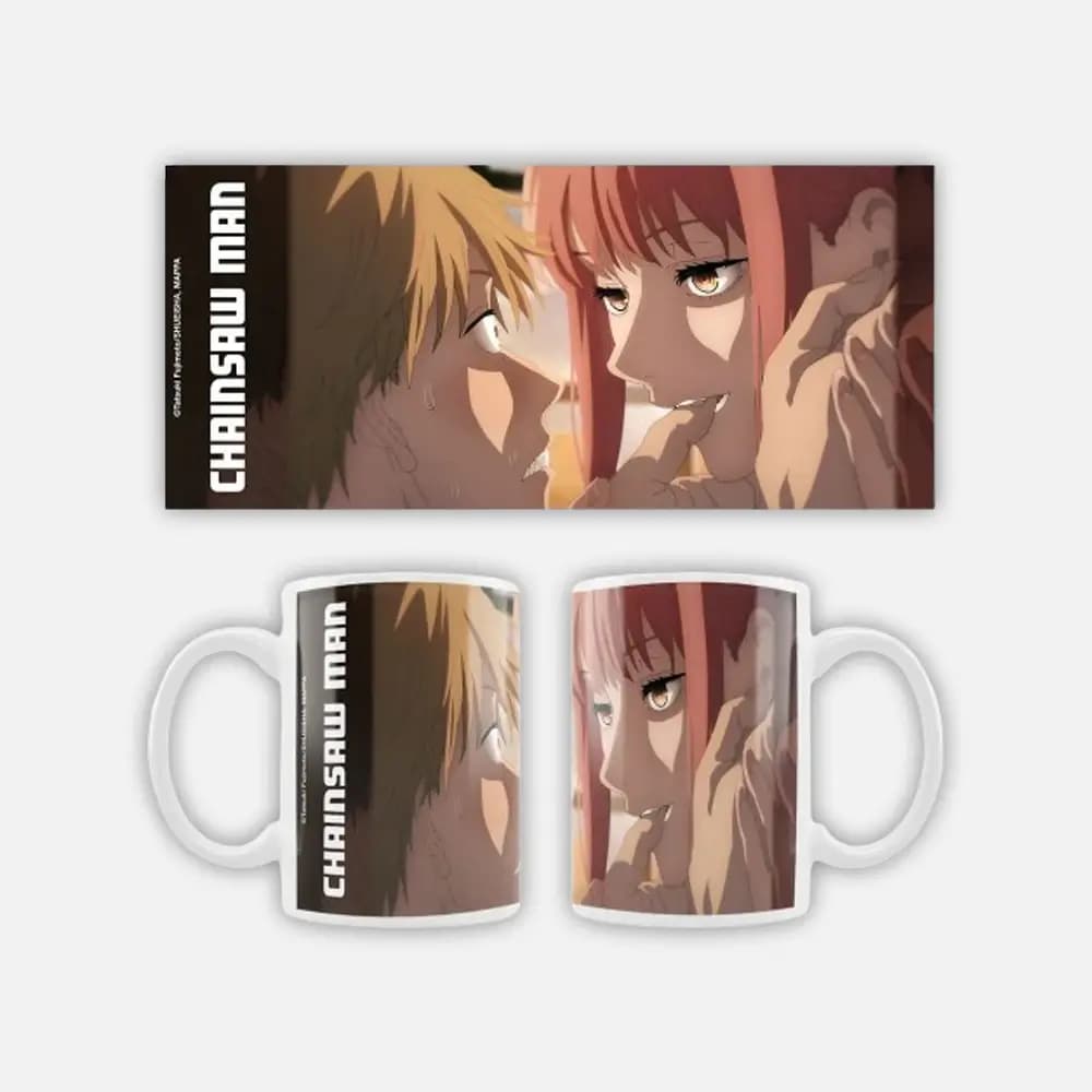 Skodelica Chainsaw Man Denji & Makima Muki (332ml)