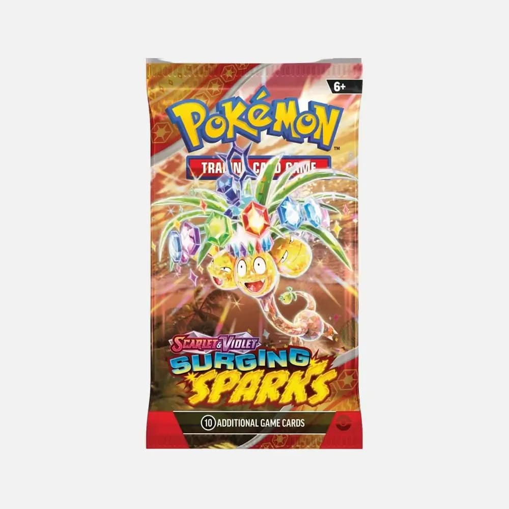 Pokémon karte (SV08) Surging Sparks Booster Paketek (pack)