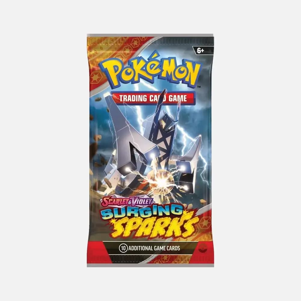 Pokémon karte (SV08) Surging Sparks Booster Paketek (pack)
