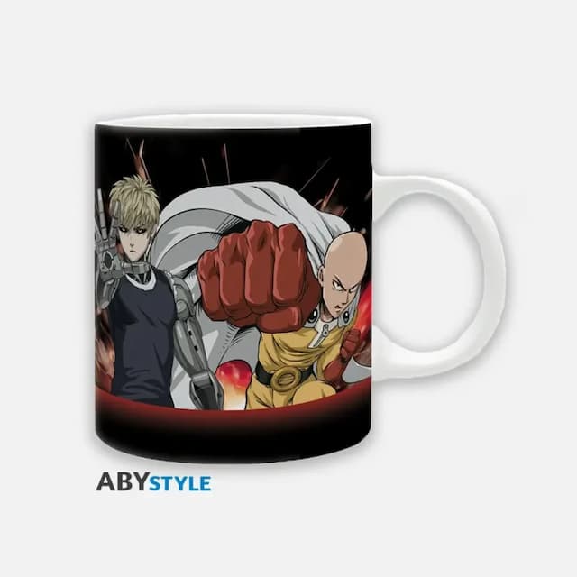 Skodelica One Punch Man Saitama & Genos (320 ml)