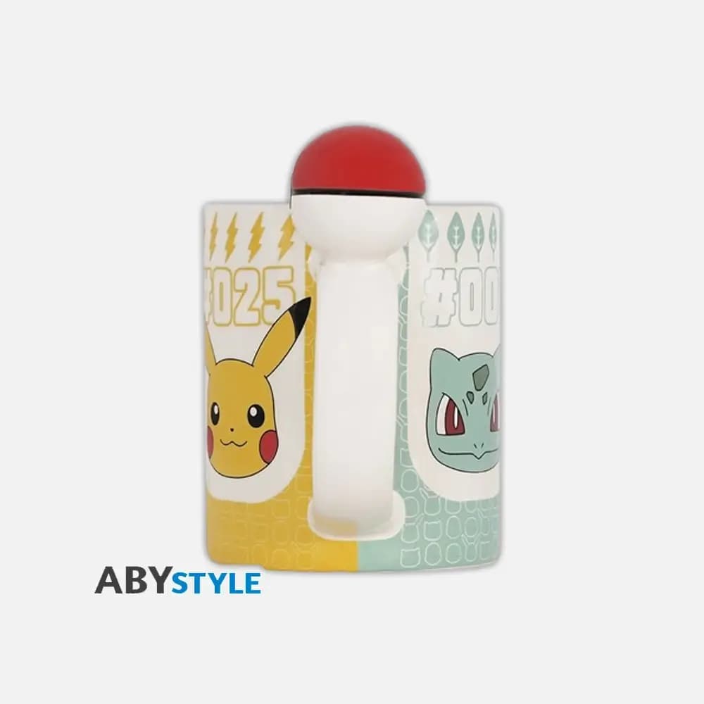 Skodelica Pokémon 3D Handle Pokéball (460 ml)