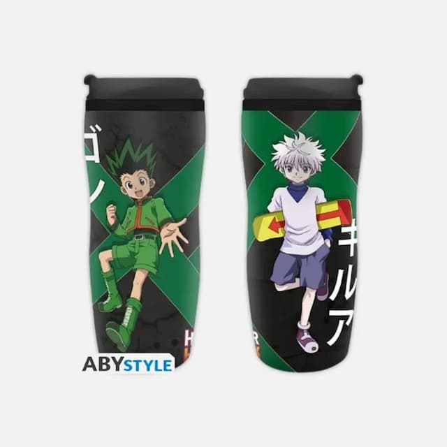 Potovalni lonček Hunter X Hunter Gon & Killua (355 ml)