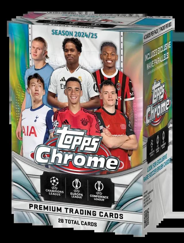 Topps Chrome® UEFA Club Competitions 2024-25  - Value Box
