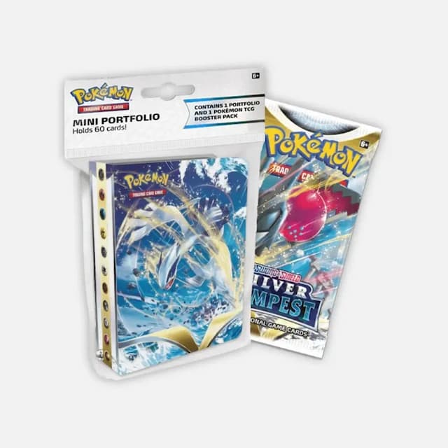 Silver Tempest Mini Album (includes one pack) - Pokémon cards