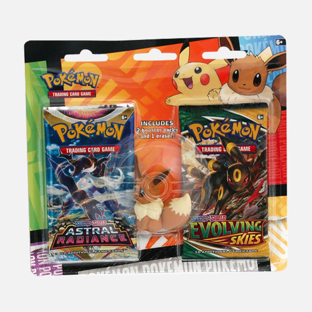 Back to School Eraser Blister Eevee - Pokémon cards