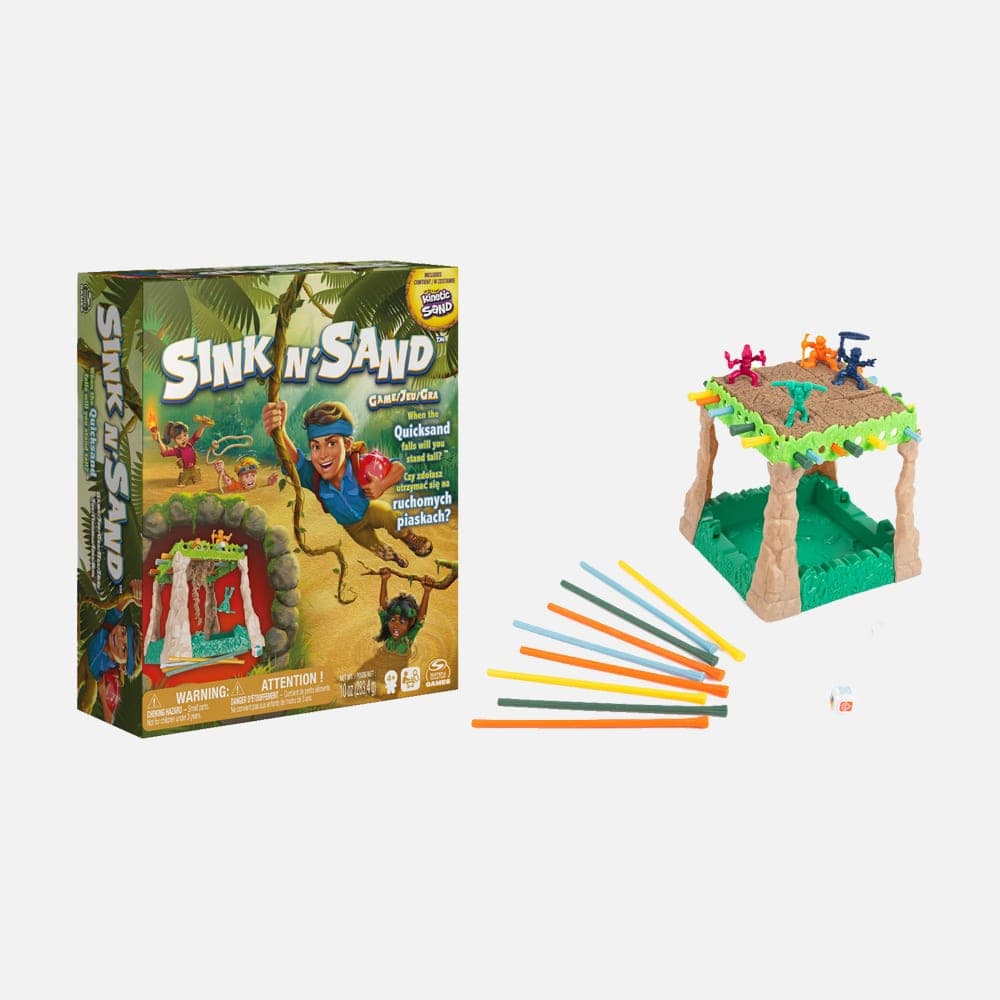 Sink N’ Sand - Board game with Kinetic Sand