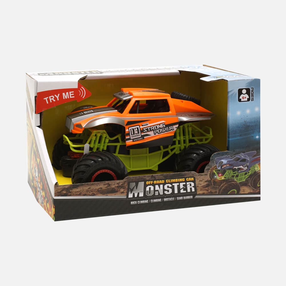 Off-Road Climbing Monster Jeep - with sound and light effects