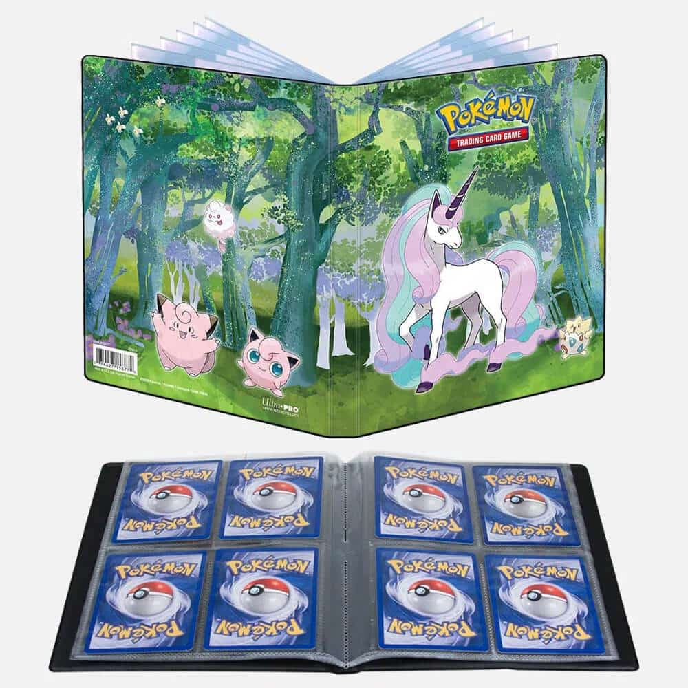 Charming 4-Pocket Portfolio for Pokémon cards